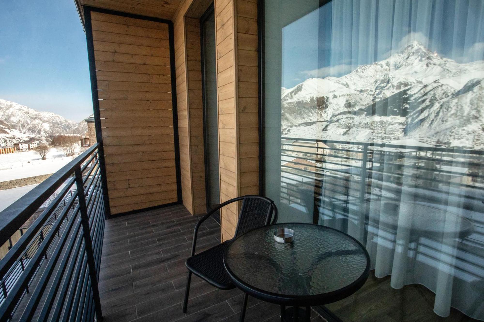Kazbegi Hotel Grand View Buitenkant foto
